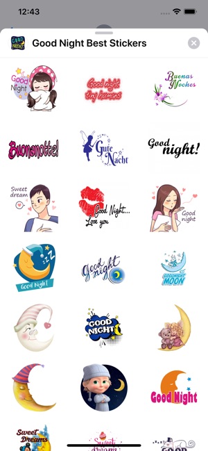 Good Night Best Stickers(圖4)-速報App