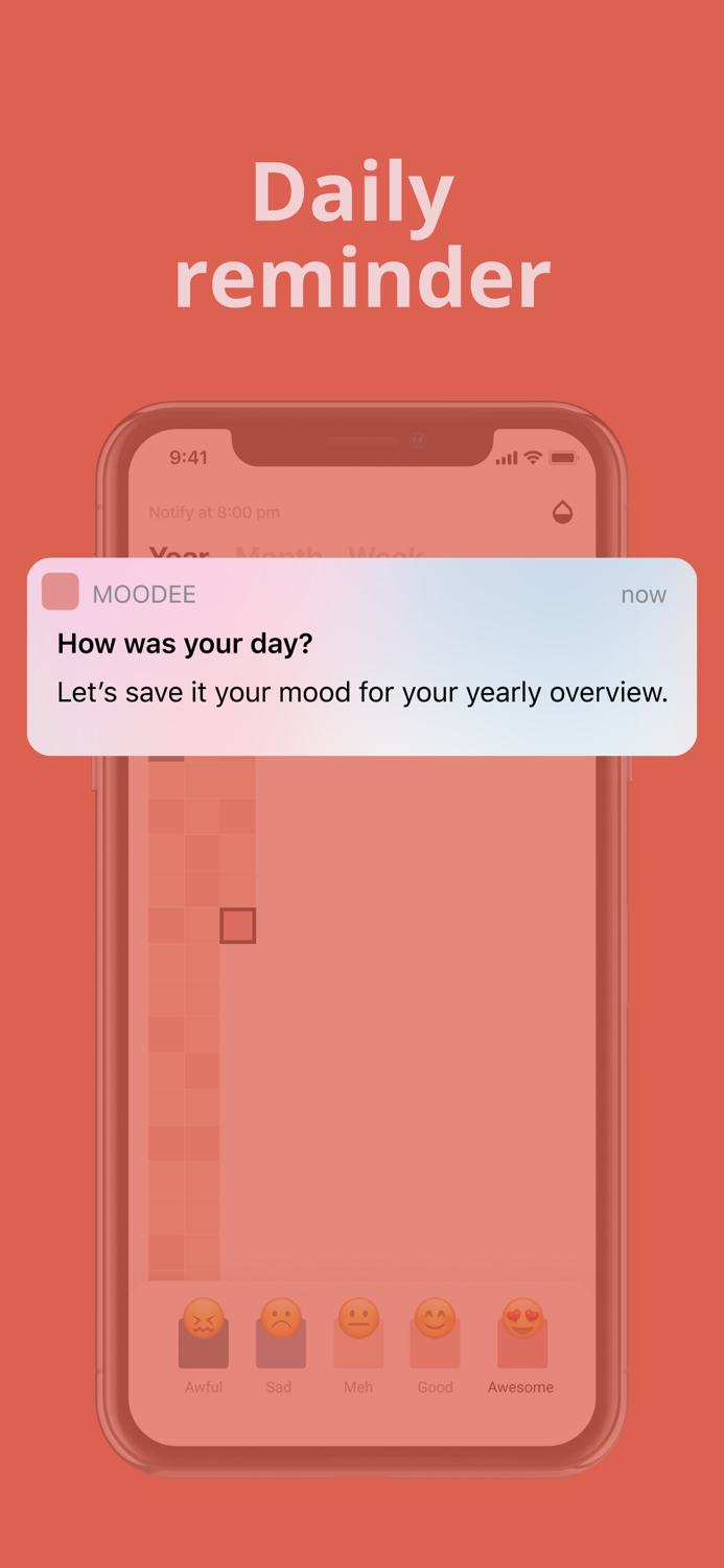 Moodee - Year In Pixels