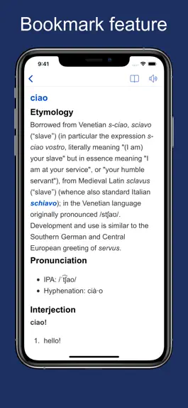 Game screenshot Italian Etymology Dictionary hack
