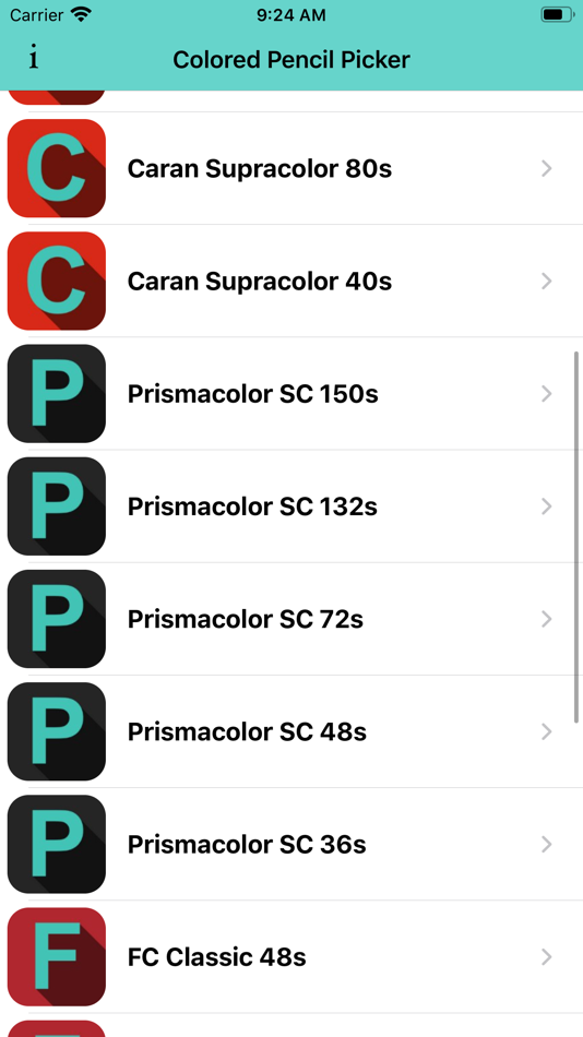 #1. Colored Pencil Picker (iOS) 由: Kristian Olidana