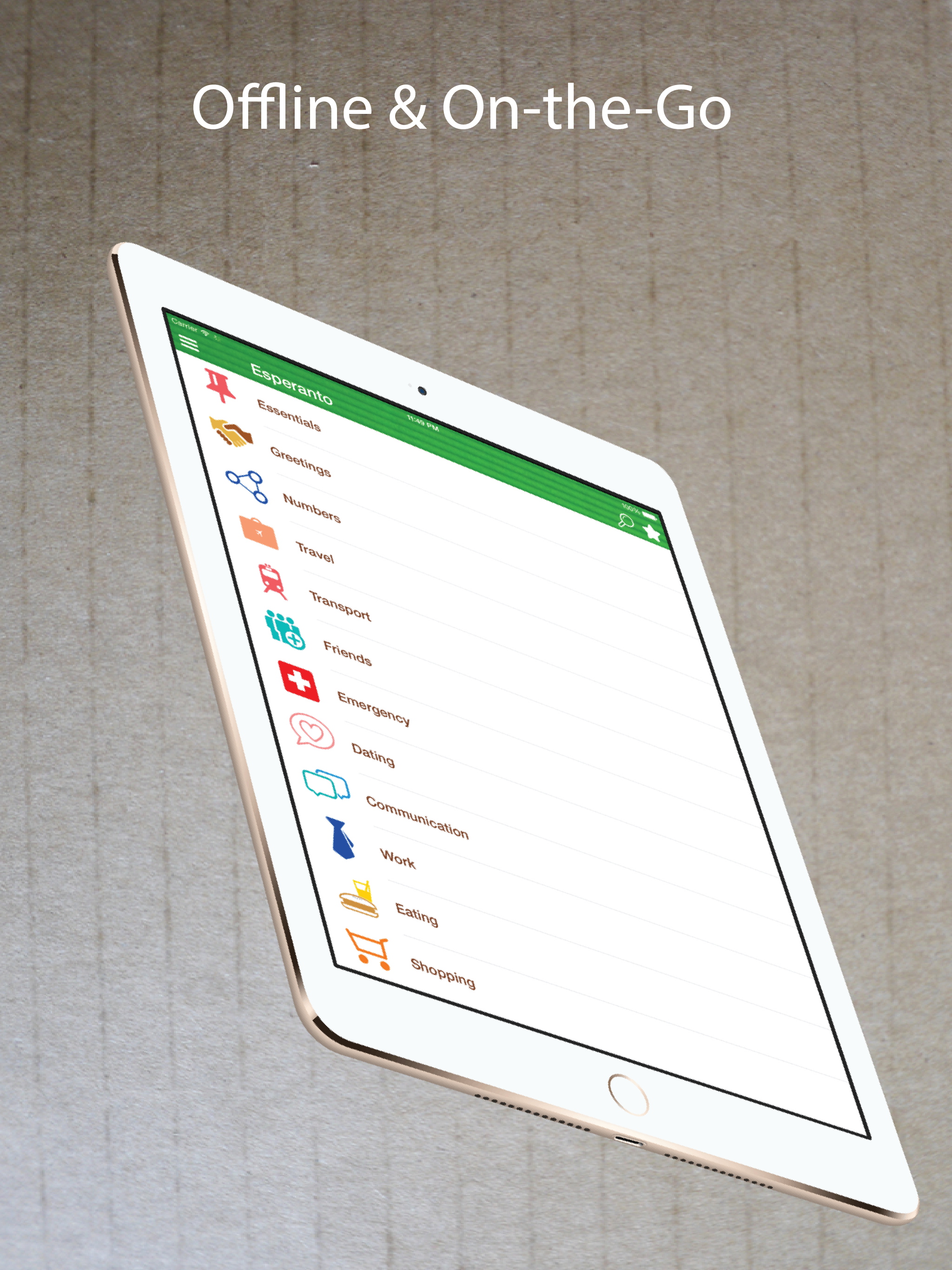 Learn Esperanto Phrasebook Pro screenshot 10