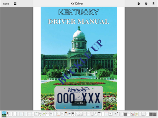 Kentucky DMV Test Prep iPad screenshot 9 - Education app