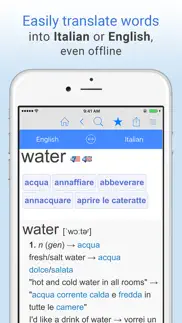 english-italian dictionary. iphone screenshot 1