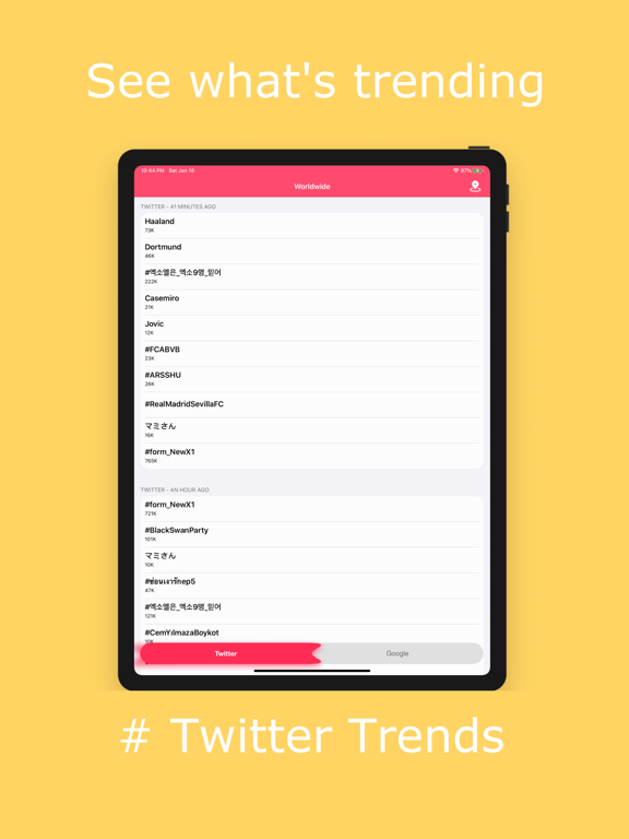 Screenshot #4 pour WhatIsTrendingNow-SocialTrends