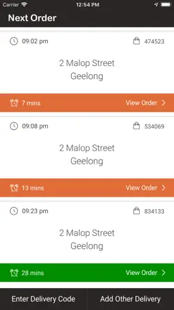Next Order Driver screenshot 3
