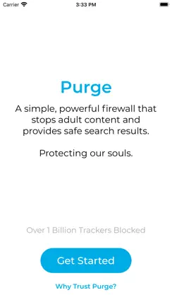 Purge: Porn Blocker & Safe DNS iPhone image 1