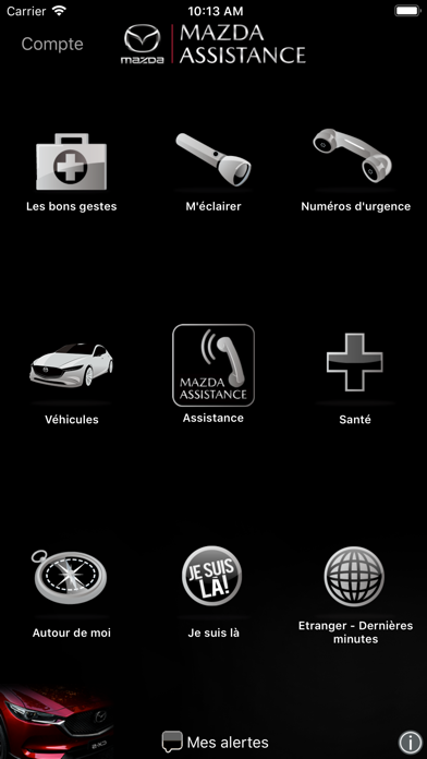 Screenshot #1 pour Mazda Assistance