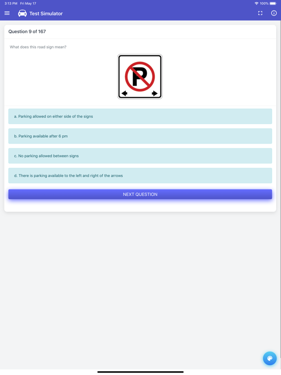 Manitoba Class 5 Test iPad screenshot