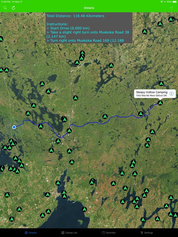 Screenshot #5 pour Ontario – Camps & RV Parks