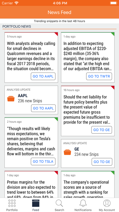 Stocksnips Screenshot