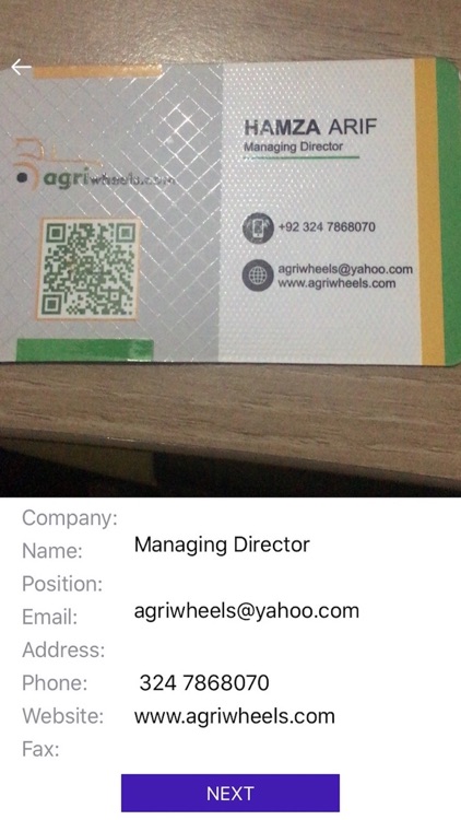 eXbizcard screenshot-7