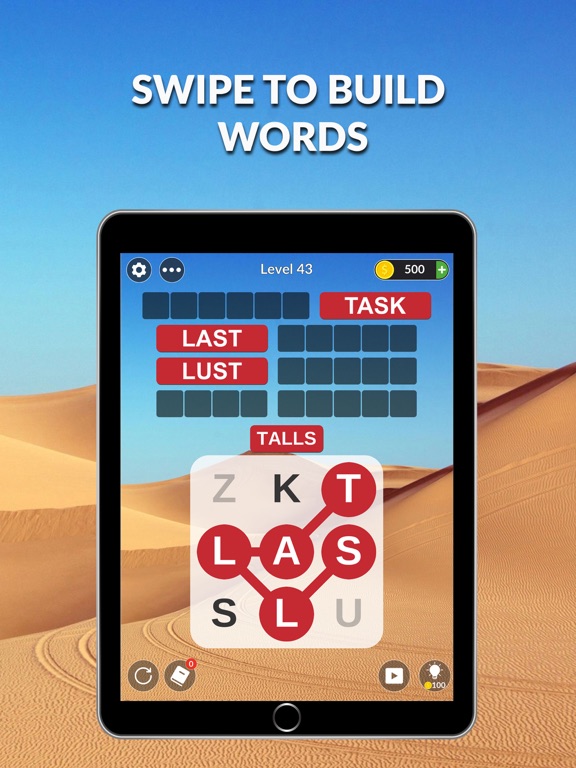 Word Scramble - Word Connect iPad screenshot 2 - Games app