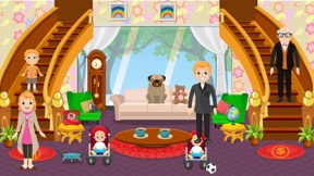 My Family Home Pretend Play screenshot