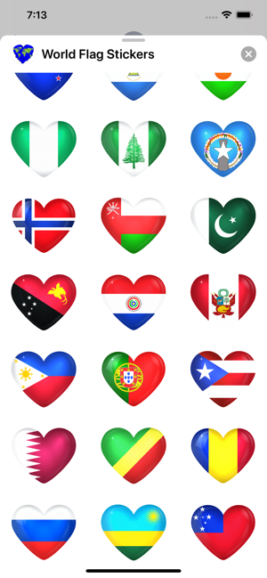 World Flag Sticker Pack(圖9)-速報App