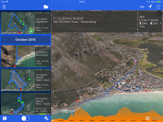 Hike iPad screenshot 4 - Health & Fitness app