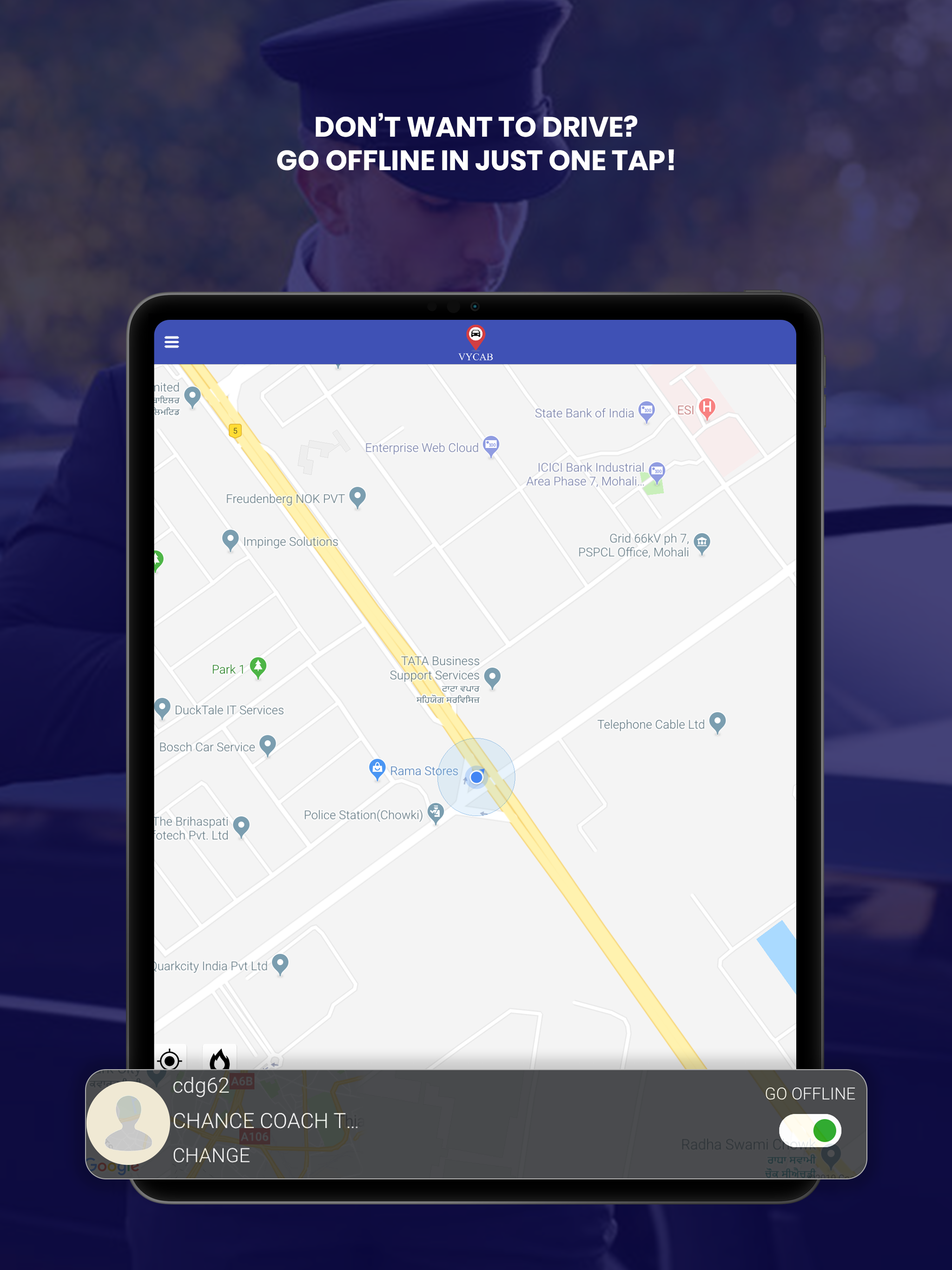 VYCAB – Driver screenshot 9