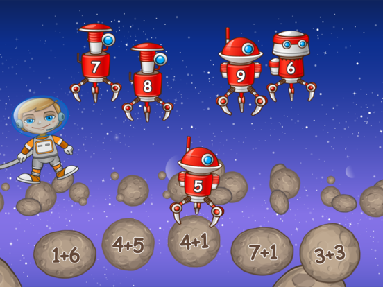 Jack in Space. Preschool learn iPad screenshot 7 - Education app