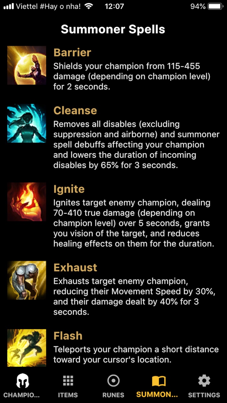 iPhone screenshot