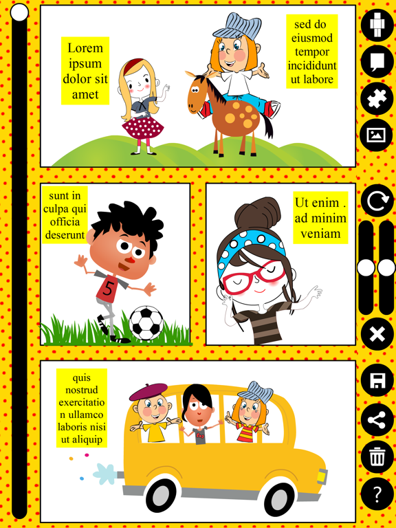 Screenshot #5 pour Comic Page Creator