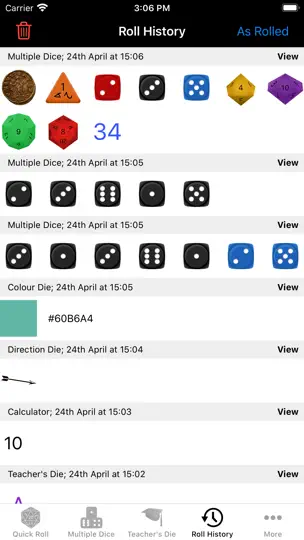 Скриншот Natural 20 Lite App на iPhone 5