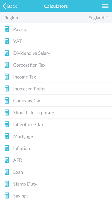 Capital Gains Limited Screenshot