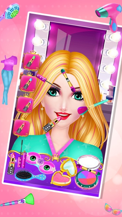 Girl Salon Makeover Artist Fun screenshot 2