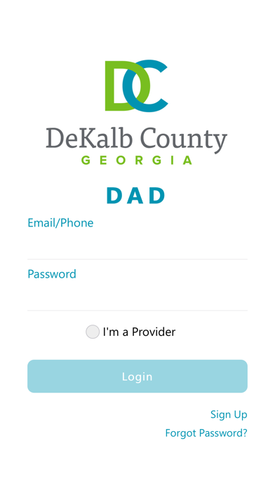 DeKalb Human Services Screenshot