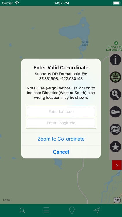 Grand Teton National Park GPS screenshot-5