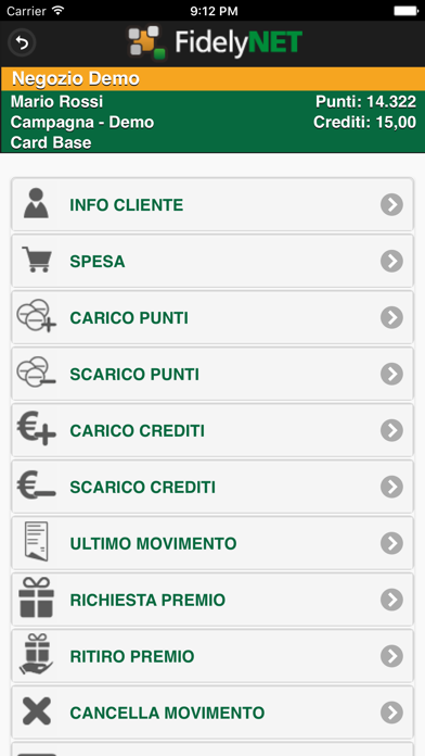 FidelyNet MobilePos Screenshot