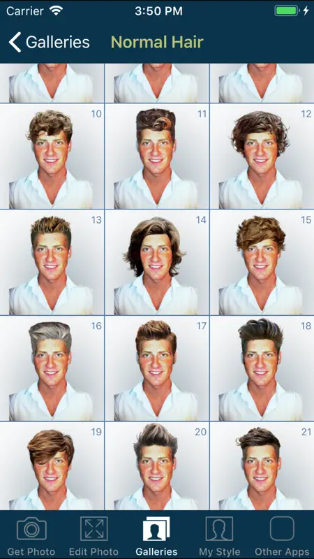 Hair and Beard Styles PRO screenshot 7 of 10