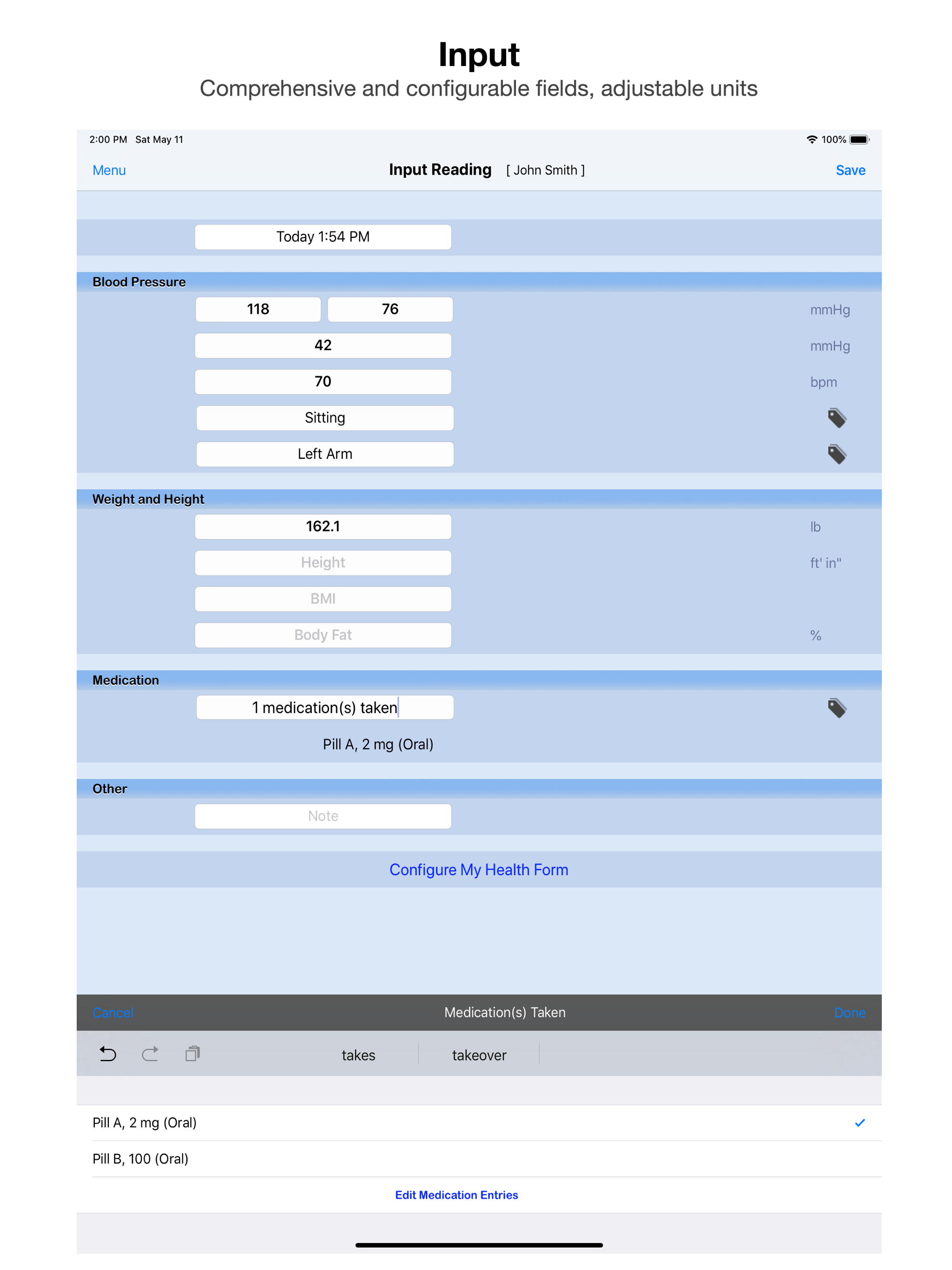 Blood Pressure Monitor - Pro