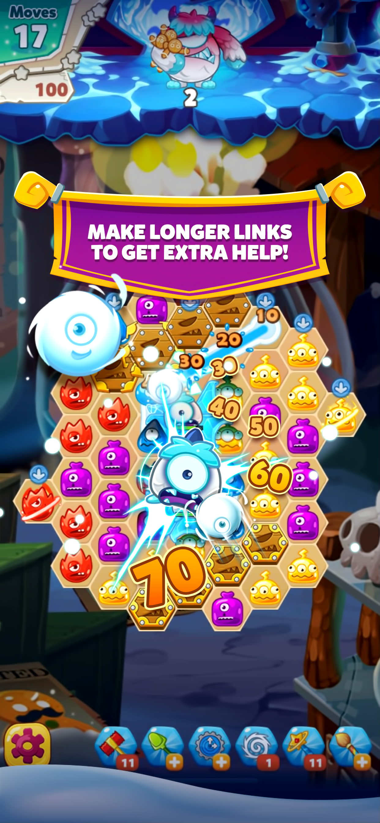 Monster Busters: Ice Slide screenshot 4