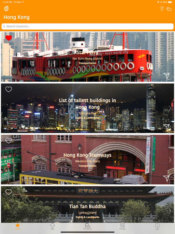 Hong Kong Map and Travel Guide