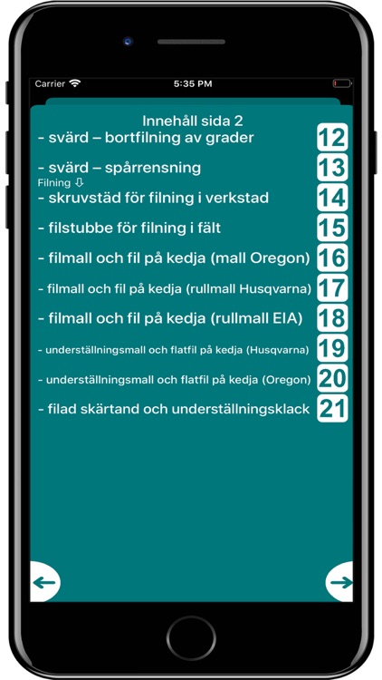 Motorsåg A3 Verktyg & filning