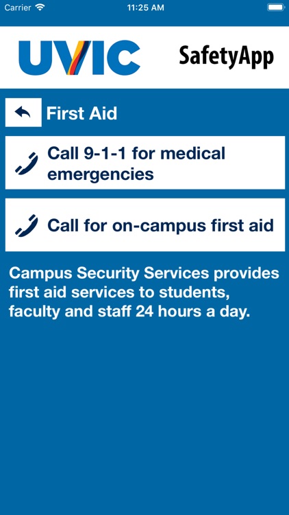 UVic SafetyApp screenshot-3
