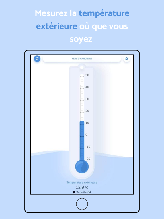 Screenshot #4 pour Thermomètre - Temp extérieure