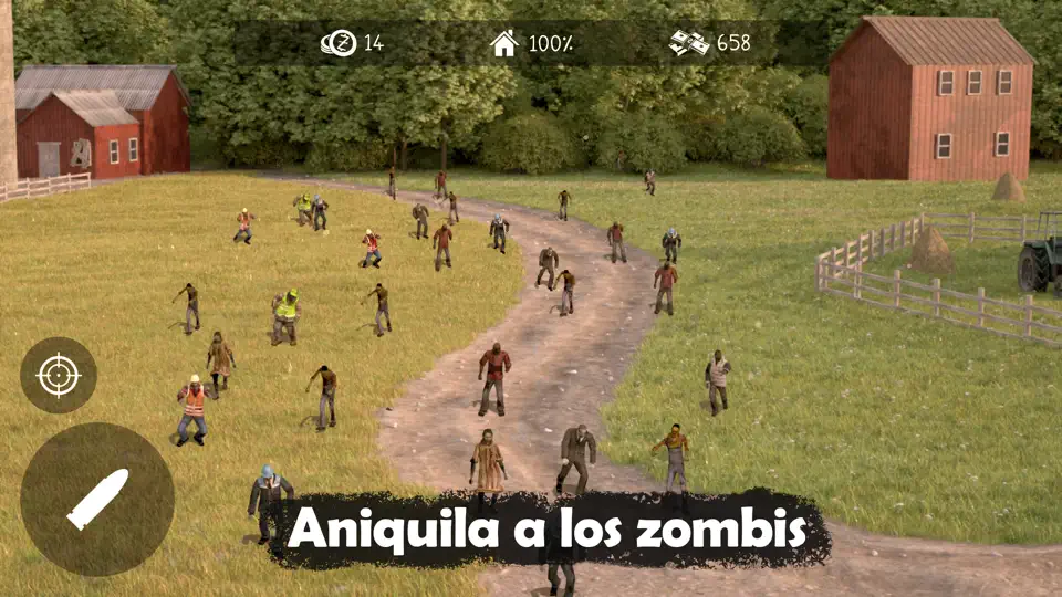 Captura de pantalla de Dead Zed en iPhone 1