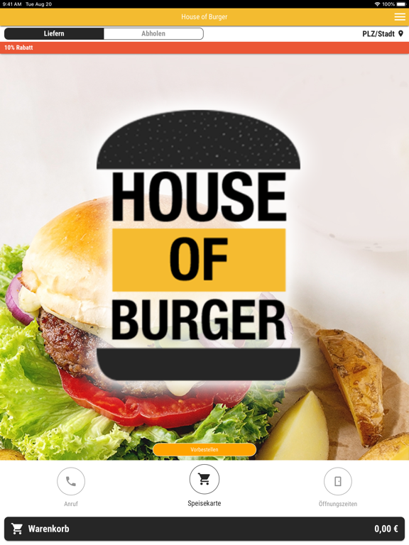 House of Burger app screenshot 3