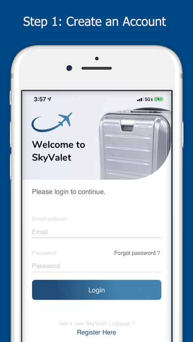 SkyValet Travel Screenshot