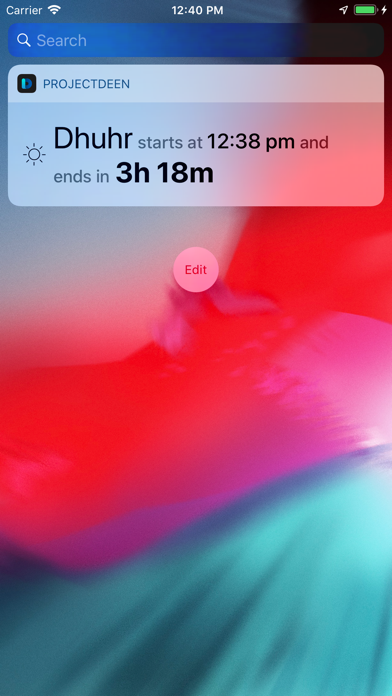 App screenshot