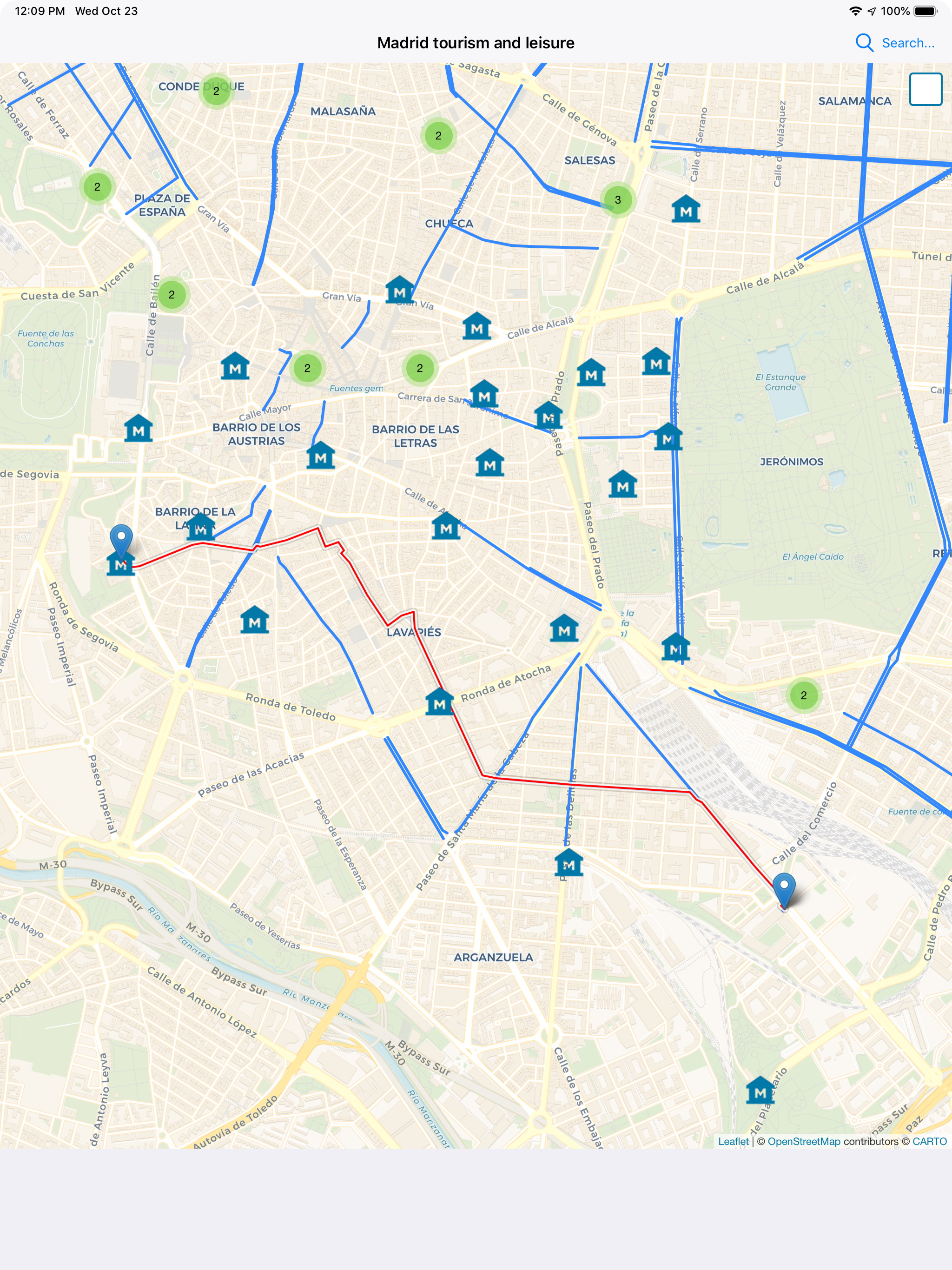 Madrid Tourism and Leisure screenshot 6