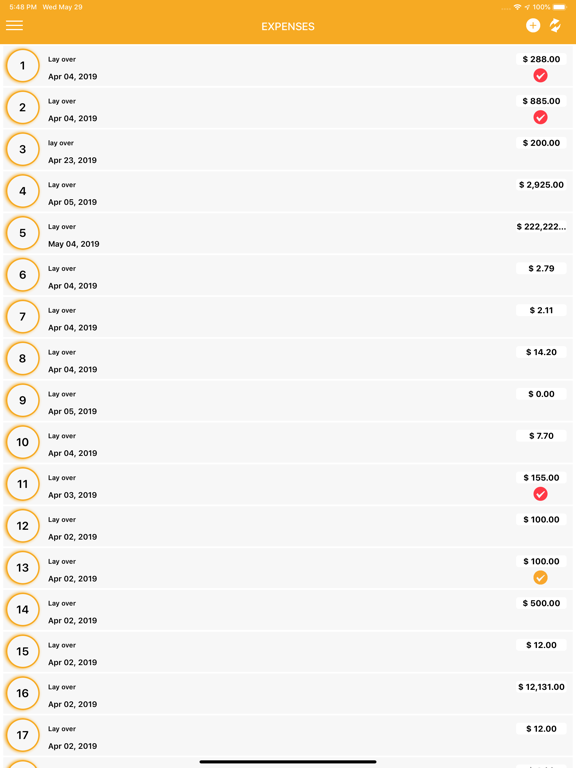 Roadies Trucks iPad screenshot 5 - Productivity app