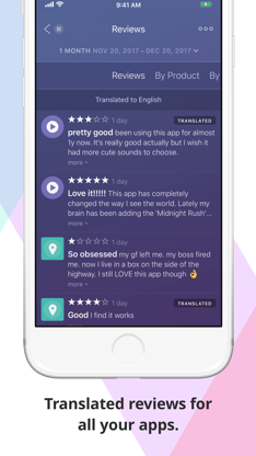 Appfigures Analytics screenshot 4