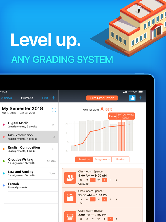 Screenshot #6 pour iStudiez Pro – Student Planner