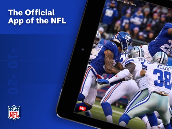 iPad Image of NFL