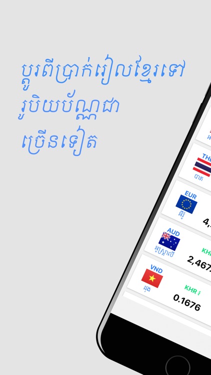 Khmer Riel Exchange Money