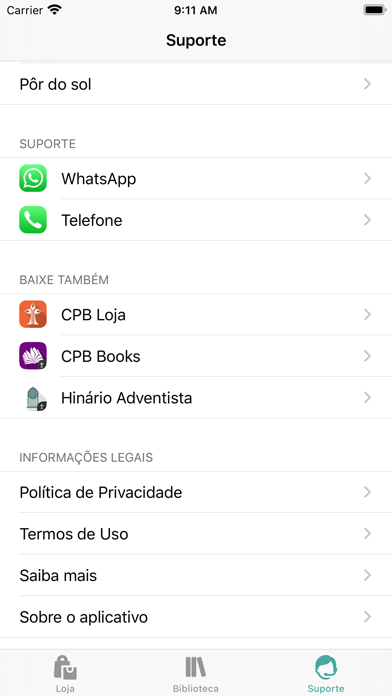 Lição da Escola Sabatina Screenshot