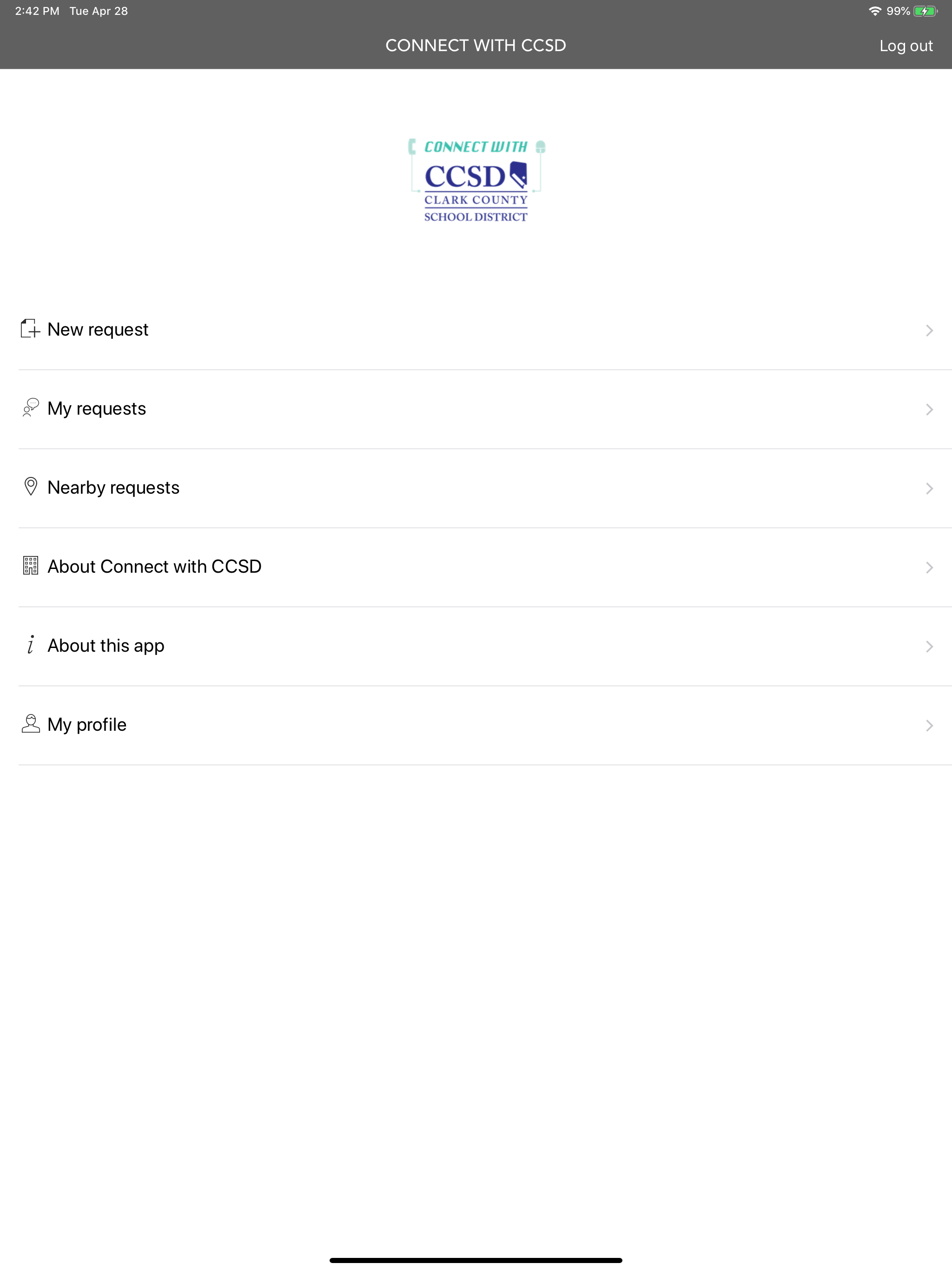 Connect with CCSD