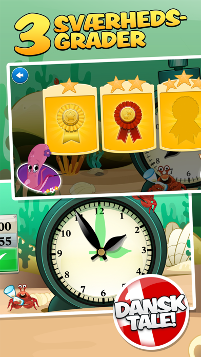 Lær klokken med Miniklub Screenshot
