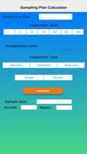 Sampling Calculator screenshot 2